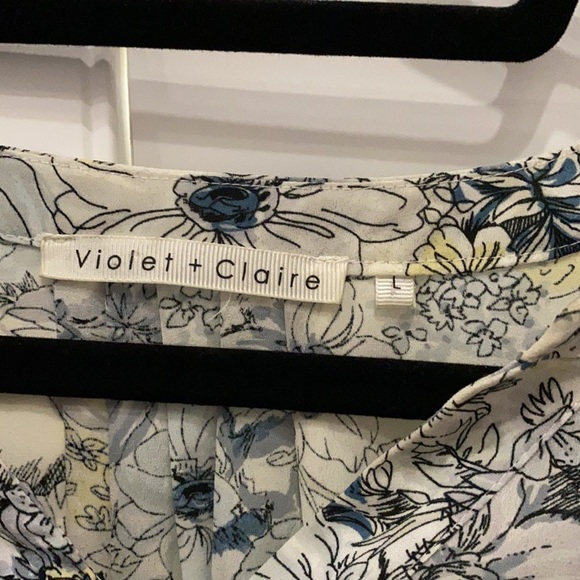 Violet + Claire size L blouse - Picture 2 of 2